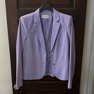 Calvin Klein Light Purple Blazer